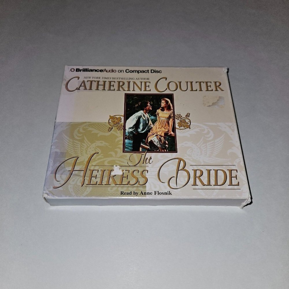 The Heiress Bride Catherine Coulter Audiobook 5 CDs Abridged Anne Flosnik